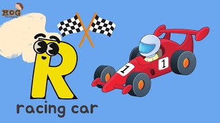 Learn ABC Vehicles Song  Learn Alphabets English and Vehicles  Music For Kids [upl. by Sisto627]