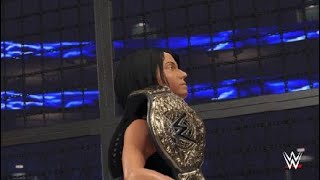 WWE 2K24 Elimination Chamber for women heavyweight championship [upl. by Toogood951]