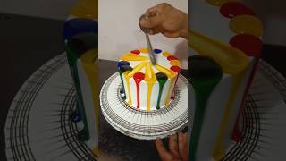 1paund mix gel cakecake cakedecoration shortvideo [upl. by Leahicm]