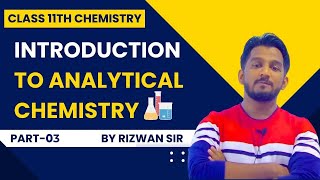 INTRODUCTION TO ANALYTICAL CHEMISTRY 03  Crystallization  Class 11 Chemistry by Rizwan Sir [upl. by Sasha891]