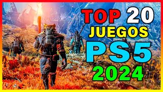 TOP 20 MEJORES JueGos de PLAYSTATION 5 2024 [upl. by Murvyn816]