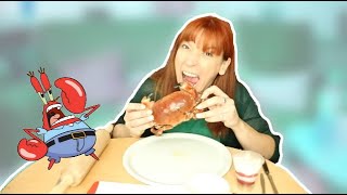 MUKBANG  CRABE  ou plutôt tourteau 🦀 [upl. by Fugere]