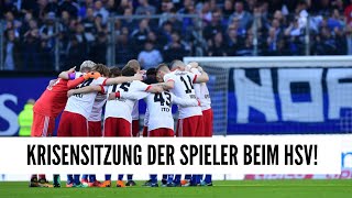 KRISENSITZUNG DER SPIELER BEIM HSV [upl. by Philana559]