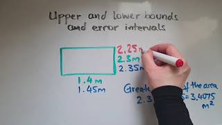 Upper and lower bounds and limits of accuracyerror intervals GCSE Maths [upl. by Ingaborg969]