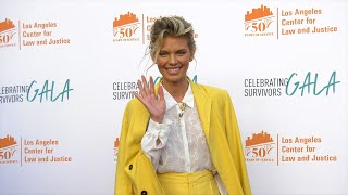 AnnaLynne McCord attends the 2024 Celebrating Survivors Gala red carpet in Los Angeles  Exclusive [upl. by Keri]