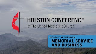 Monday Afternoon Memorial Service  Holston Annual Conference 2024 [upl. by Kwapong]