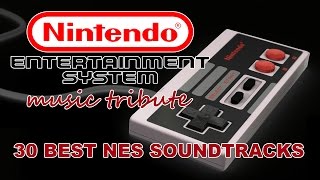 30 Best NES Famicom Soundtracks  Nintendo Music Tribute [upl. by Yednarb542]