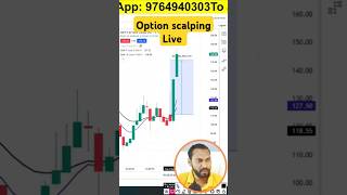 Option trading me scalping kese kare he banknifty nifty optionstrading [upl. by Ydarg]