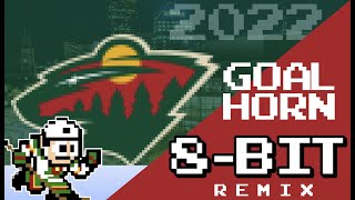 Minnesota Wild 2022 Goal Horn  8Bit Remix [upl. by Skricki112]