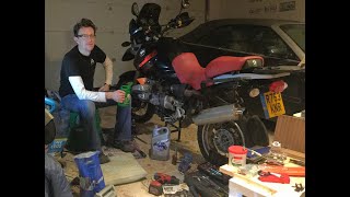 BMW GS Clutch Service and install [upl. by Otaner]