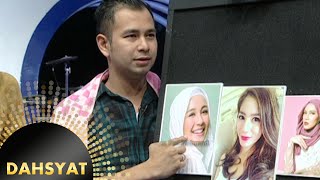 Urutan mantan pacar Raffi Ahmad amp panggilan sayangnya Dahsyat 26 Okt 2015 [upl. by Orecic959]