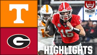 Tennessee Volunteers vs Georgia Bulldogs  Full Game Highlights  ESPN College Football [upl. by Anoyk]