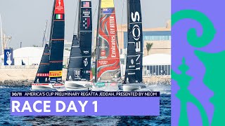 Preliminary Regatta Jeddah  Day 1 LIVE [upl. by Asilehc]