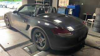 Porsche Boxster S 987 32 Designtek Valvetronic Exhaust Dyno [upl. by Glavin]