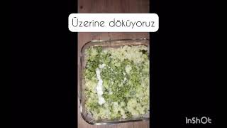 fırında beşamelsoslu brokolikarnabahar tarifi وصفة البروكليwasfat albruklii broccoli recipe Brokkoli [upl. by Amadus61]