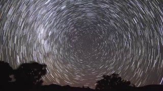 Startrail amp Timelapse 2015  Northern vs Southern Hemisphere [upl. by Truk379]