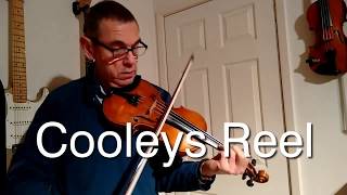 Cooleys Reel on fiddle [upl. by Arakat98]