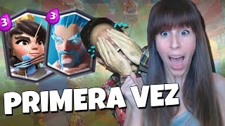 PRIMERA VEZ DE MI NOVIA EN CLASH ROYALE  CON MIS CARTAS LEGENDARIAS [upl. by Aguste]