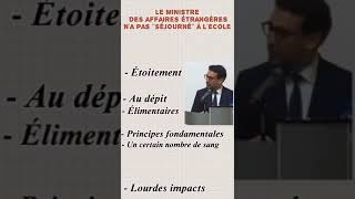 Mr Séjourné avez vous été à lecole  Jen doute [upl. by Acyssej]