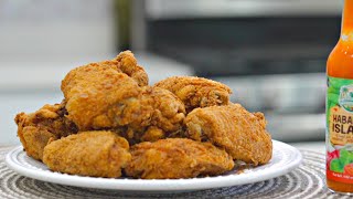 The SECRET To Make The Perfect CRISPY Fried Chicken Wings [upl. by Hjerpe]