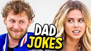 Dad Jokes  Dont laugh Challenge  Peyton vs Rory  Raise Your Spirits [upl. by Mohl996]