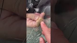 StepbyStep Fixing Broken Windows with Nano Glass Repair Fluid [upl. by Eirene]