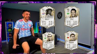 EL MEJOR DIRECTO DE DjMaRiiO ABRIENDO ICONOS A SUSCRIPTORES EN FIFA 22 [upl. by Pudendas]