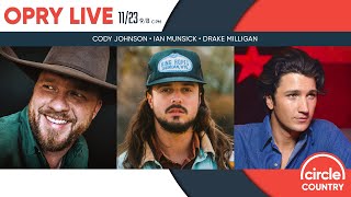 Opry Live  Cody Johnson Ian Munsick and Drake Milligan [upl. by Ieso387]