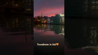 trondheim norway heaven fall atumn [upl. by Eiznil]