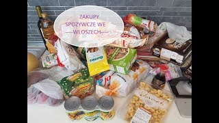 Ile kosztuje zycie we Włoszech zakupy spożywcze [upl. by Nole]