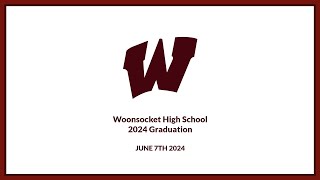 Woonsocket High School 2024 Graduation [upl. by Thirzia828]