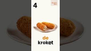 10 Typically Dutch Foods in Under a Minute  Typisch Nederlands Eten Leren 22  The Dutch Den [upl. by Carmel177]