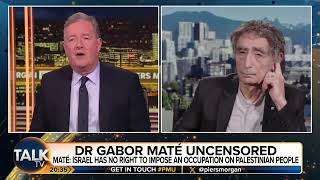 Piers Morgan CRUSHED by Jewish Holocaust SURVIVOR Gabor Mate On Palestine and Gaza [upl. by Yrekaz]