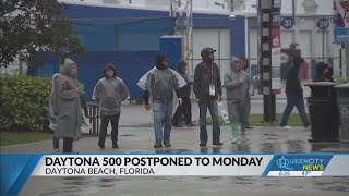 NASCAR moving the Daytona 500 to Monday due to rain [upl. by Leifer199]