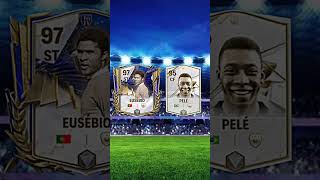 🇵🇹 Eusebio vs Pele 🇧🇷  fcmobile fifamobile fifa fifa23 football footballgame vs [upl. by Saref1]