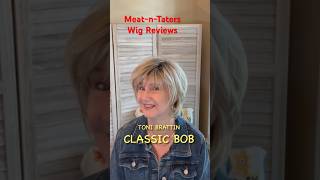 Toni Brattin CLASSIC BOB in Light Blonde  MeatnTaters Wig Reviews [upl. by Specht]