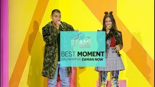 AMI AWARDS 2018 “BEST MOMENT COLLABORATION ZAMAN NOW” [upl. by Nytram817]