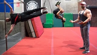 Bros vs Ninja Warrior Training [upl. by Illac]