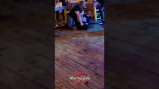 McDojo Short Fight Breaks Out At Bar And The Band Plays On Fight [upl. by Ahsilaf802]