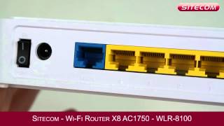 Sitecom Wi Fi Router X8 AC1750 WLR 8100 [upl. by Na]