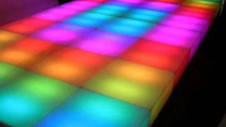 LED Dance Floor by Light Energy Studio [upl. by Auqcinahs]