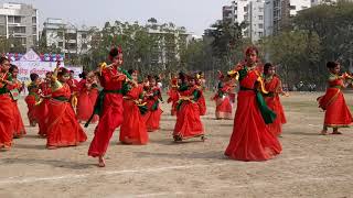 প্রতিদিন তোমায় দেখি সূর্যের আগে আমার মেয়ের দলীয় নাচ [upl. by Wilburn]