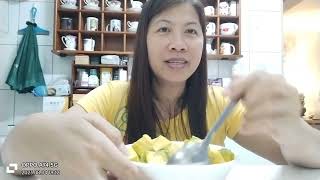 Avocadocamote fries at chicken fry mukbang so yummy 😋Madel pejer channel [upl. by Alag]