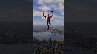 படுத்தேவிட்டானய்யா  Jumping From Avengers tower as Miles Morales [upl. by Court]