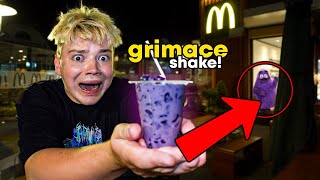 NIGDY NIE ZAMAWIAJ GRIMACE SHAKE z MCDONALDS O 3 W NOCY POMOCY [upl. by Ecart]