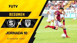 Resumen Saprissa 22 San Carlos  Jornada 10  Clausura 2024 [upl. by Samford]