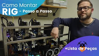 💥Rig de Mineração👉🏼Lista de Peças e Montagem Passo a Passo para montar a sua [upl. by Adnaral124]