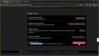 Eliminar repositorio de Github [upl. by Petersen]