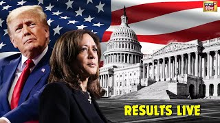 2024 US Election Results Live Updates Trump takes early lead in swing states Kamala falls behind [upl. by Ibby296]