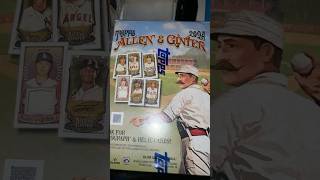 Topps Allen and Ginter 2024Skenes borderless mini tcg tradingcards shorts [upl. by Notsirk]